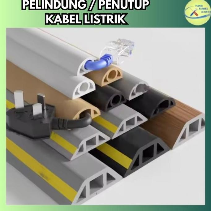 

PENUTUP ATAU PELINDUNG KABEL LISTRIK UNTUK MANAJEMEN KABEL CABLE ORGANIZER KABEL DINDING DAN LANTAI