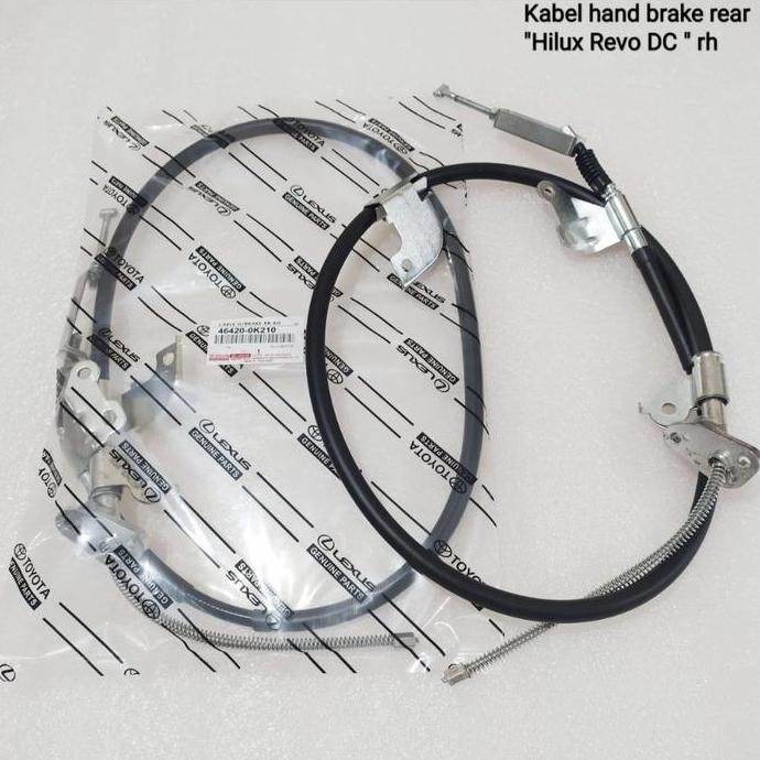 . kabel rem tangan belakang hilux revo 46420-0k210 kanan
