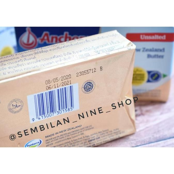 

[Ready/Spesial] Anchor Unsalted Butter 227 Gram [Terlaris&Recommended]