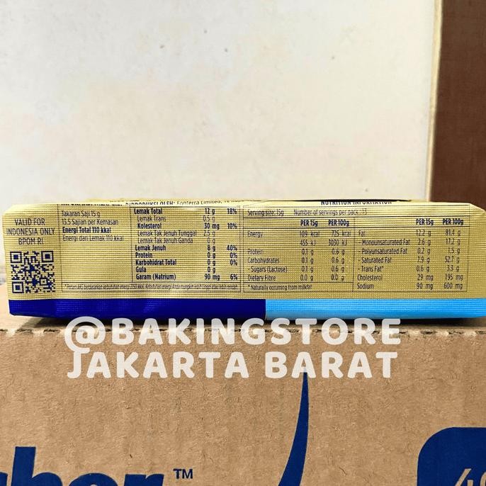 

[Ready/Spesial] Butter Anchor Salted Pat 200 Gr [Terlaris&Recommended]