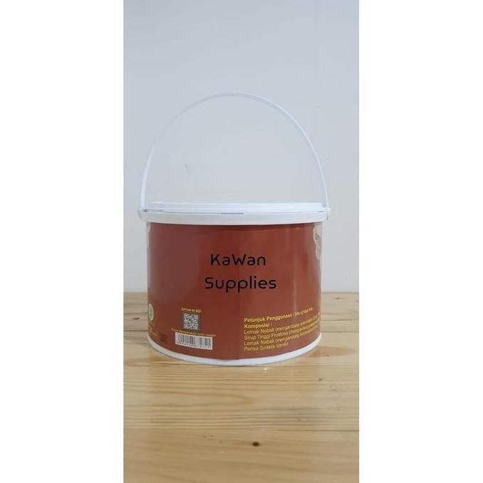 

[Ready/Spesial] Hollman Butter Cream Siap Pakai Putih/Vanilla 1Kg [Terlaris&Recommended]