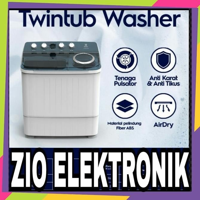 Tersedia MESIN CUCI ELECTROLUX EWS 11262 WA 2 TABUNG 10KG EWS11262 EWS11262WA