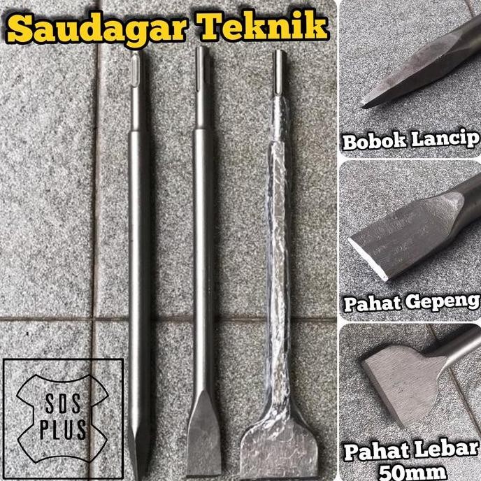SDS Plus Mata Bor Bobok Pahat Tembok Beton SDS +