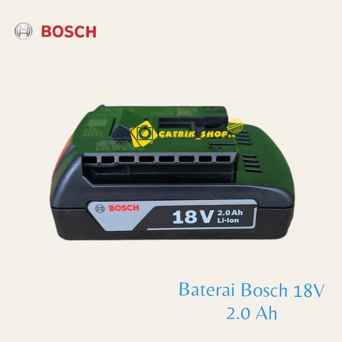 Tersedia Baterai Bosch 18V 2.0ah Baterai Cordless Bosch 18V Batere Bosch (Ori)