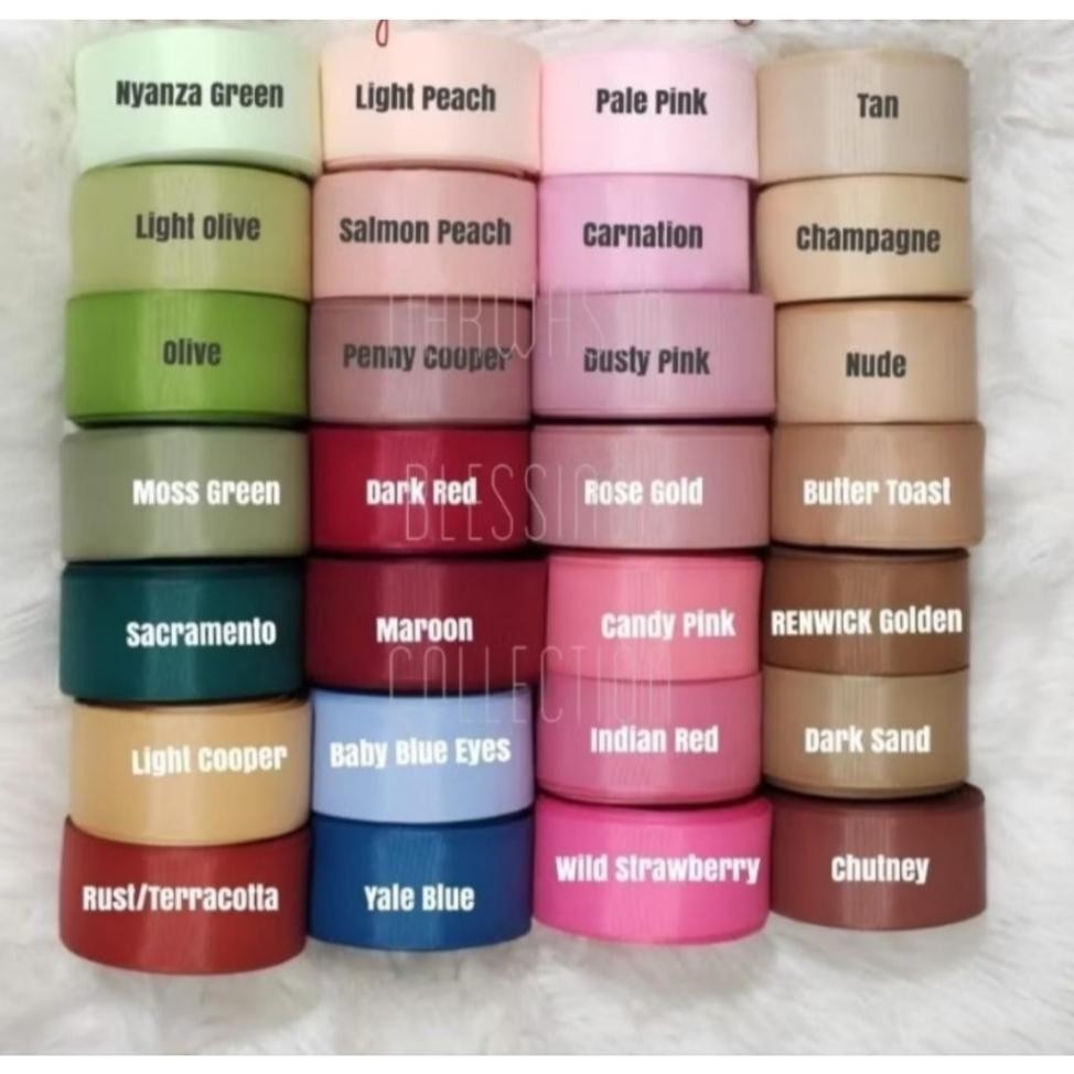 

Pita Grossgrain Salur Garis 4Cm 1 12 Part 2