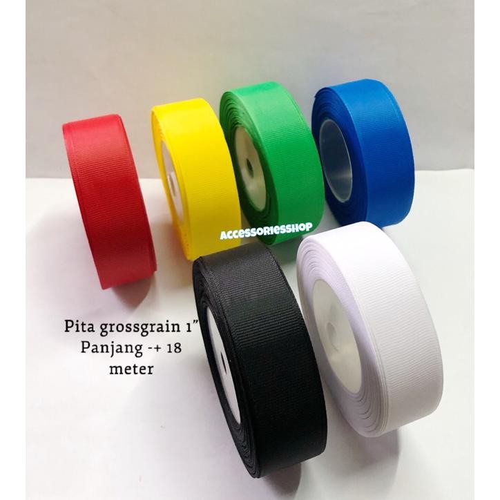 

Pita Grossgrain 1Inch 25Cm 18Meter 1Roll