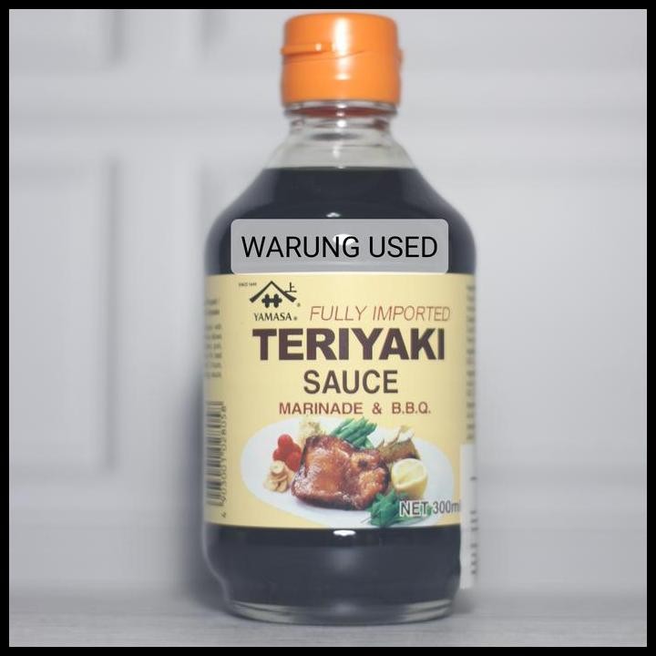 

Terlaris Yamasa Teriyaki Sauce Made In Japan 300Ml (Marinade & Bbq) Good Quality