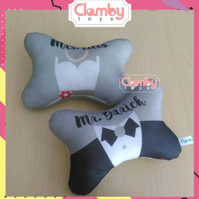 Fx-76 Iqr-914 Gha-65 Car Set Bantal Mobil Custom Foto Untuk Wedding Souvenir | Jok Mobil Couple Wedd