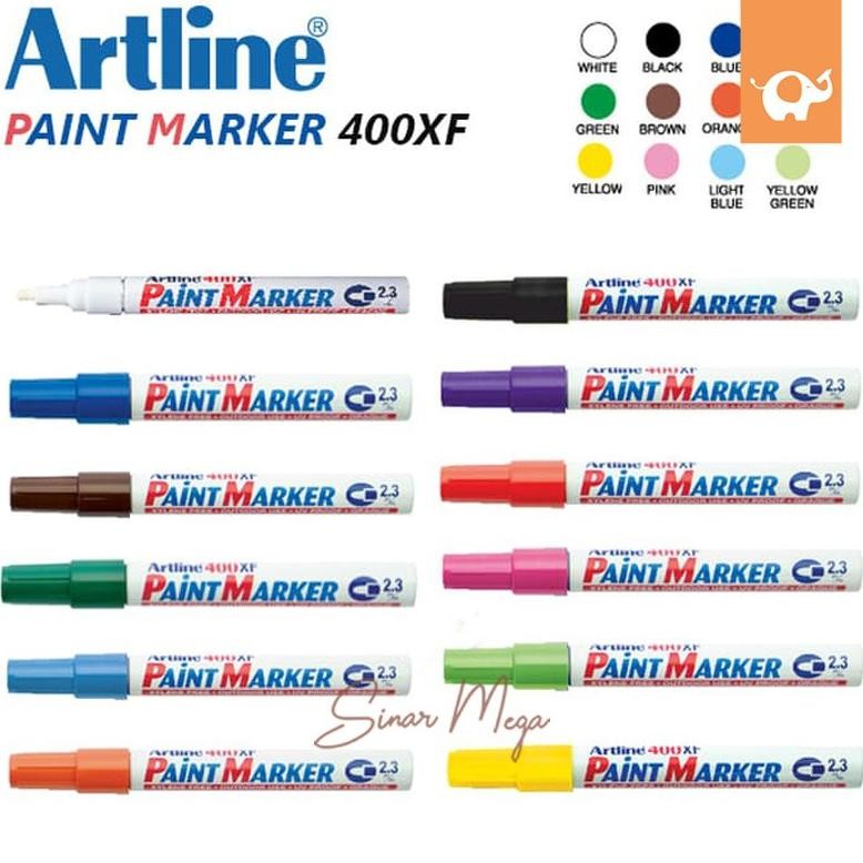 

Hg-24 Ufo-2025 Qv21 Artline Paint Marker 400Xf Spidol Warna Permanen Permanent Berkualitas Murah Terlaris