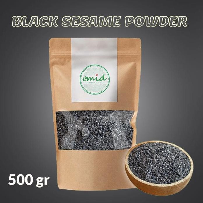 

Terlaris Black Sesame Powder - Tepung Wijen Hitam - 500 Gr