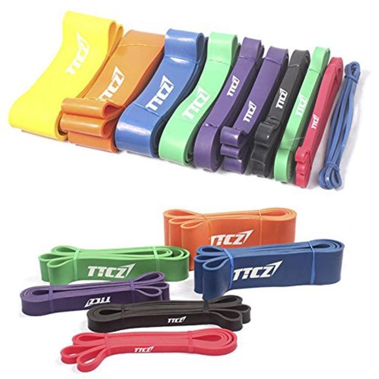 DM Long Resistance Band TTCZ Karet Olahraga Elastis Panjang