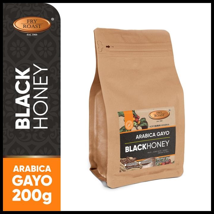 

Terlaris Kopi Arabica Gayo Black Honey Process 200 Gr Biji Dan Bubuk Good Quality