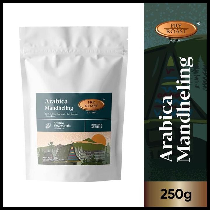 

Terlaris Kopi Arabika Mandheling 250 Gram Biji/Bubuk Good Quality