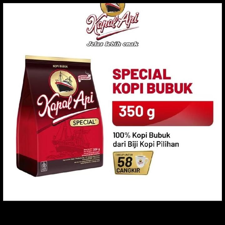 

Terlaris Kopi Kapal Api 380 Gr Special Merah Good Quality