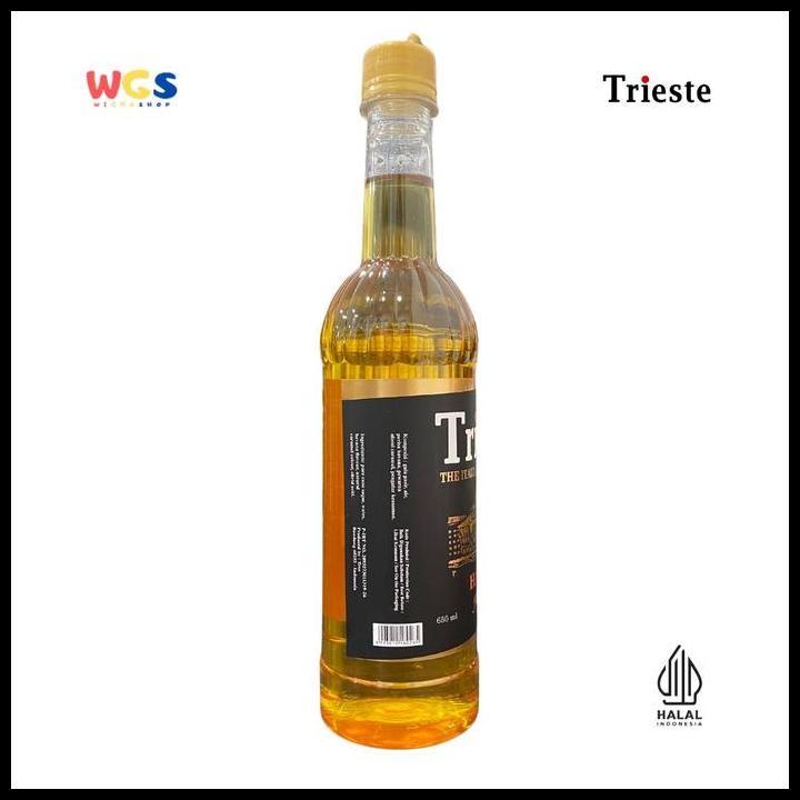 

Terlaris Syrup Trieste Havana / Rum Flavour - Sirup Rasa Rum - 650 Ml Good Quality