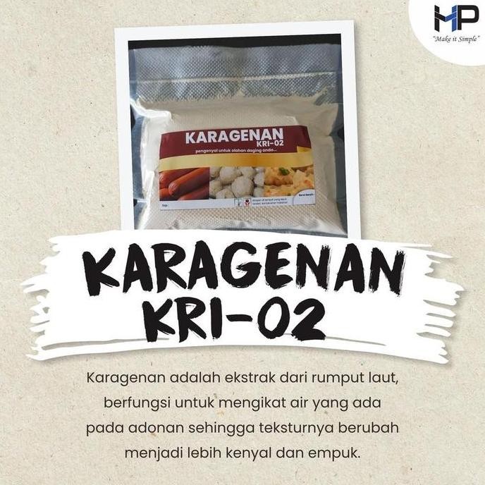 

Terlaris Carrageenan Karagenan Kri 02 - Tepung Pengenyal