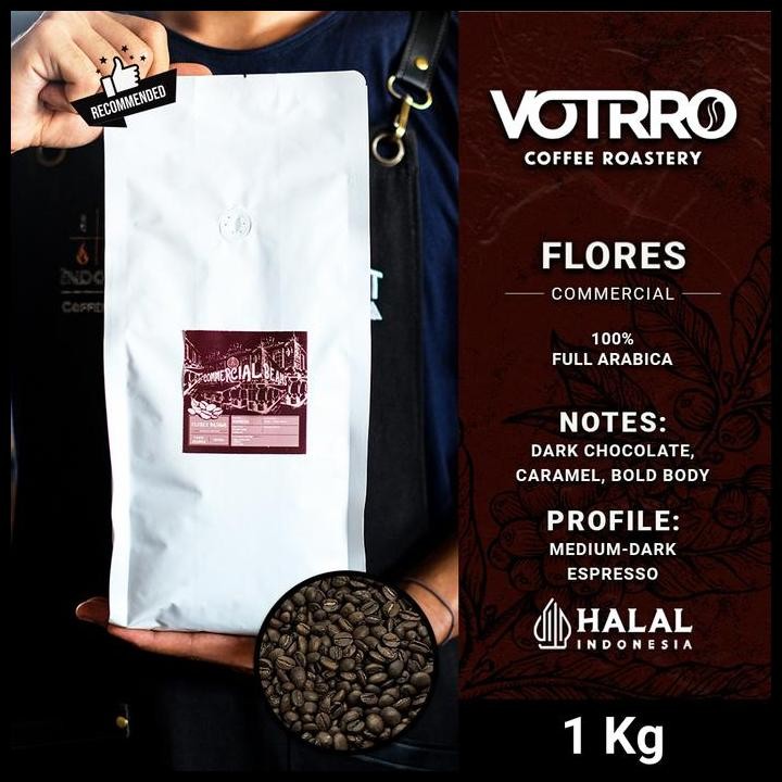 

Terlaris Biji Kopi 100% Full Arabica Flores Bajawa Roasted Commercial- Espresso Coffee Good Quality