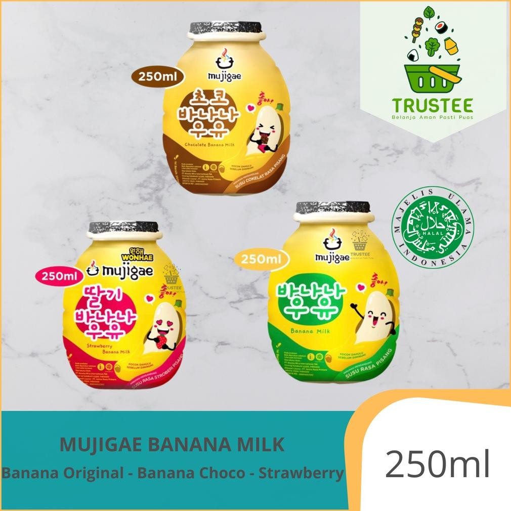 

Hot Sale Fgs-3 Fth- Mujigae Banana & Chocolate Milk 250 Ml / Susu Pisang Korea / Minuman Korea Halal Mui Hemat Berkualitas