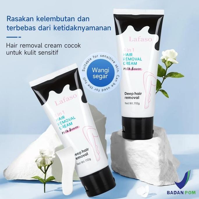 [Spesial&Promo] BpomLafaso Perontok Bulu Ketiak Penghilang Bulu Ketiak Pencabut Bulu Ketiak Cream Pe
