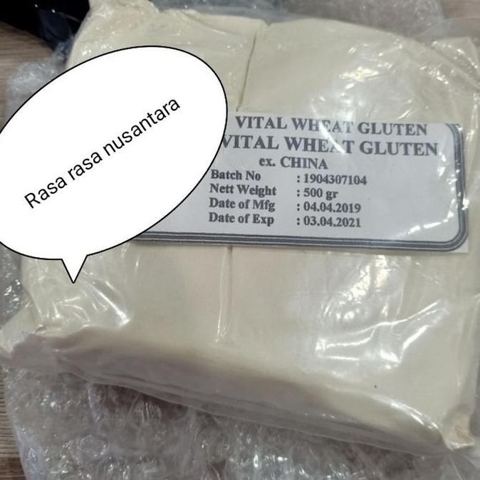 

Sale Organic Vital Wheat Gluten 1Kg ( Tepung Tinggi Protein )