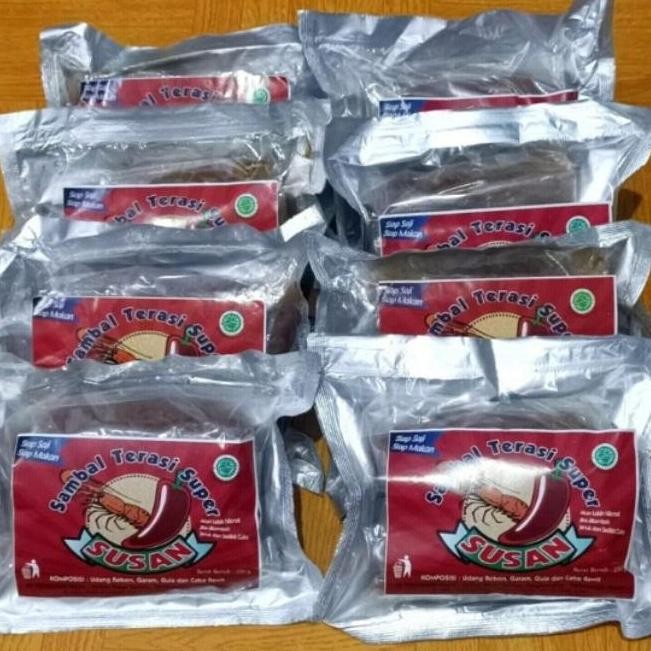 

Sambal Terasi Super Susan Asli Singkawang / Terasi Singkawang / Trasi H85