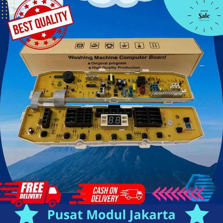 LG TS75VM modul pcb mesin cuci Top Loading