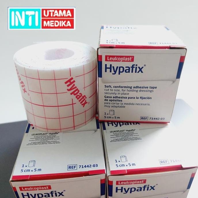 Ada Hypafix Plester Elastis/Plester Luka Hypafix/Adhesive Tape Hypafix