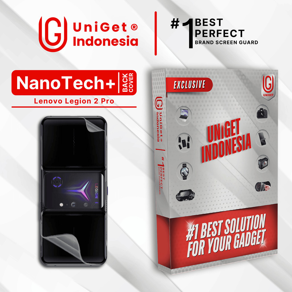 UniGet EPU BIO GENESIS Hydrogel for Lenovo Legion 2 Pro / Back Cover Guard (Nanotech+ 100% Recycle) 