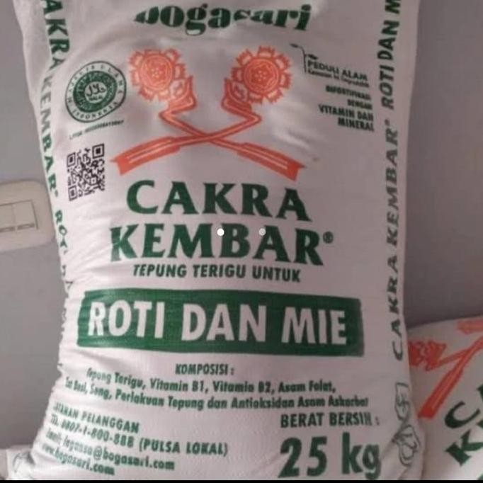 

Terlaris Tepung Cakra Kembar 25Kg