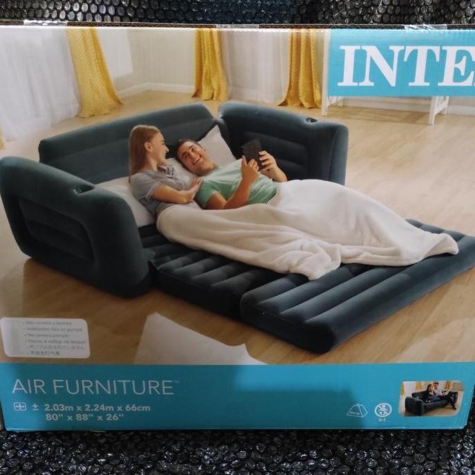 

Terlaris Sofa Lipat Dan Kasur Angin Udara Jadi Satu Intex 68566 Kursi Gosend