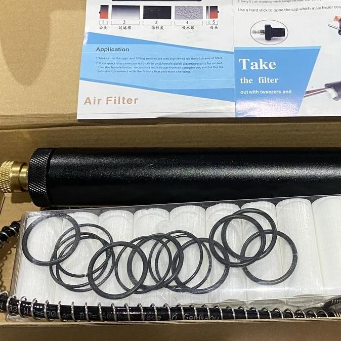 Super Filter Udara Pompa PElectrik Scuba FX Daystate Greyhound