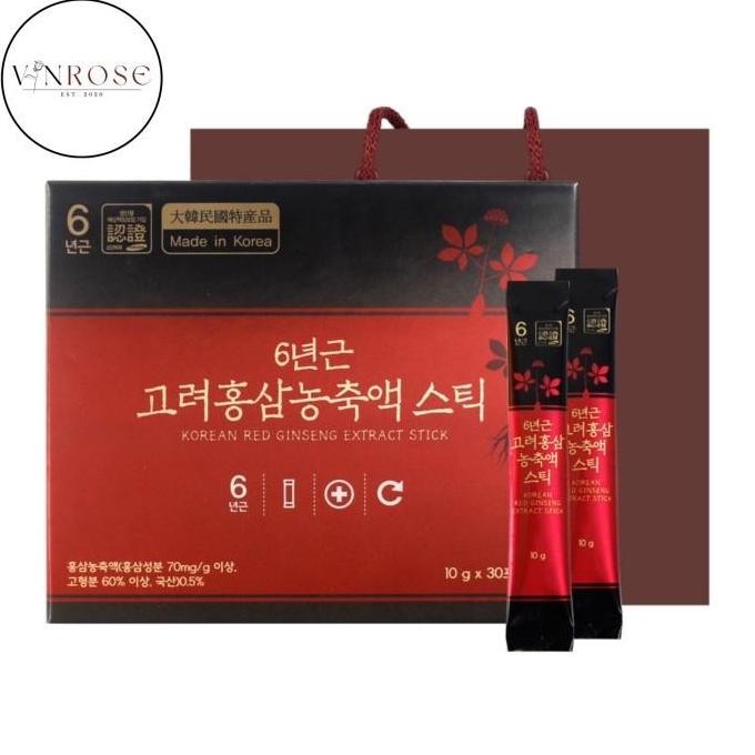 

[30 Stick] Korea Red Gingseng Extract 6 Year Jung Won Sam