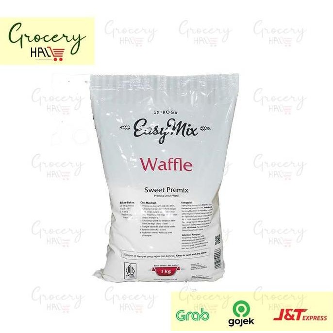 

Terlaris Sriboga Easymix Waffle Instant 1 Kg