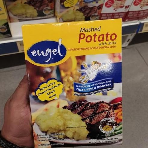 

Terlaris Mashed Mash Potato With Milk Engel Tepung Kentang Instant Dengan Susu