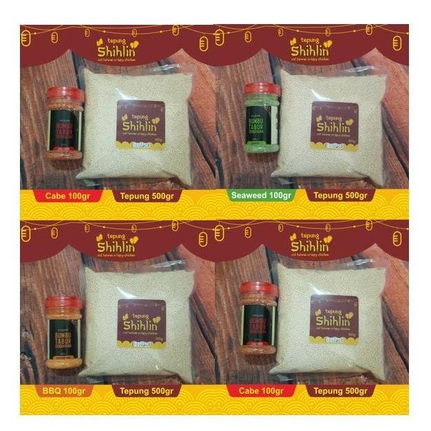 

Terlaris Paket Tepung Shihlin Dan Bumbu / Tepung Ayam Goreng Shihlin Dan Bumbu