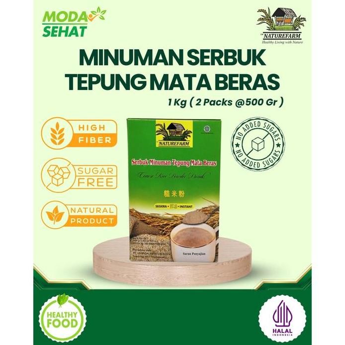 

Terlaris Serbuk Tepung Mata Beras Organik 1 Kg