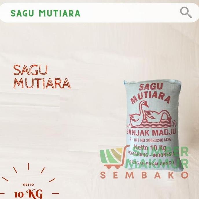 

Terlaris Sagu Mutiara Cap Banjak Madju Karung 10 Kg
