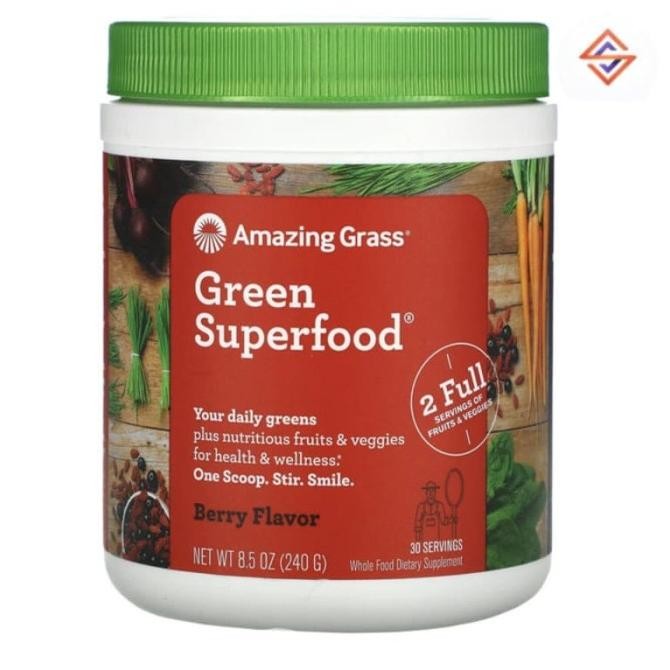 

Amazing Grass Green Superfood Berry 240 G Original Produk