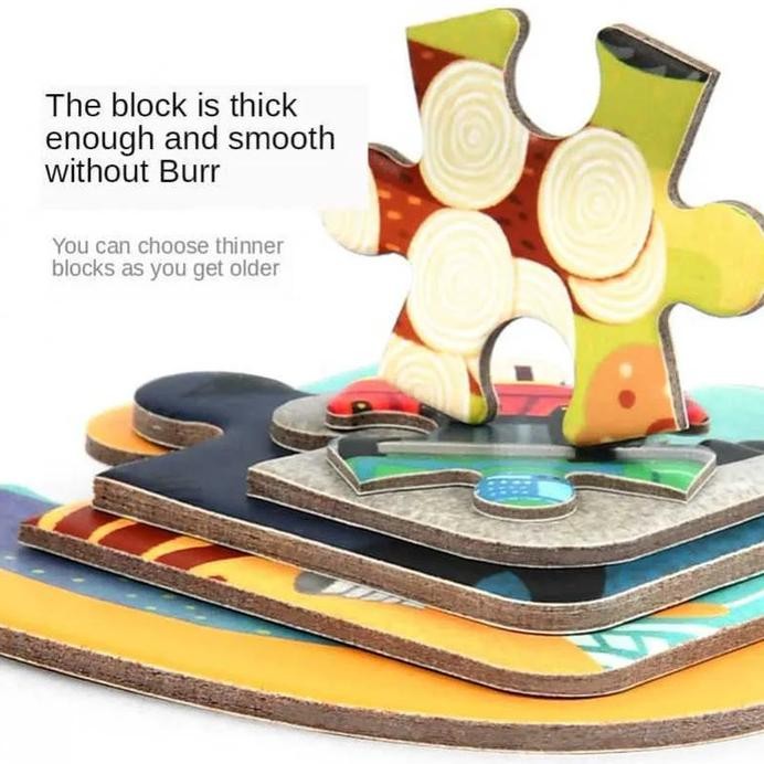 ready Mideer Advance Level 4 Puzzle Town murah