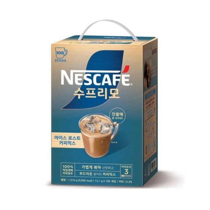 

[10 Sachet] Nescafe Ice Coffee Mix Korea/ Kopi Instant