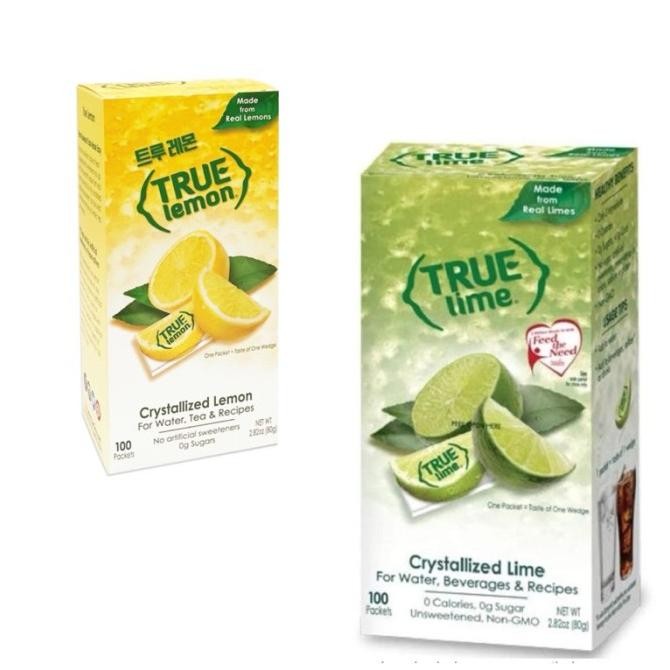 

True Lemon & Lime / Crystallized Lime And Lemon / 0 Kcals