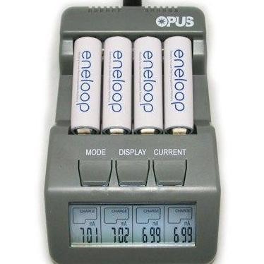 Opus BT-C700 Intelligent 4 Channels LCD Charger for NiCd NiMH murah