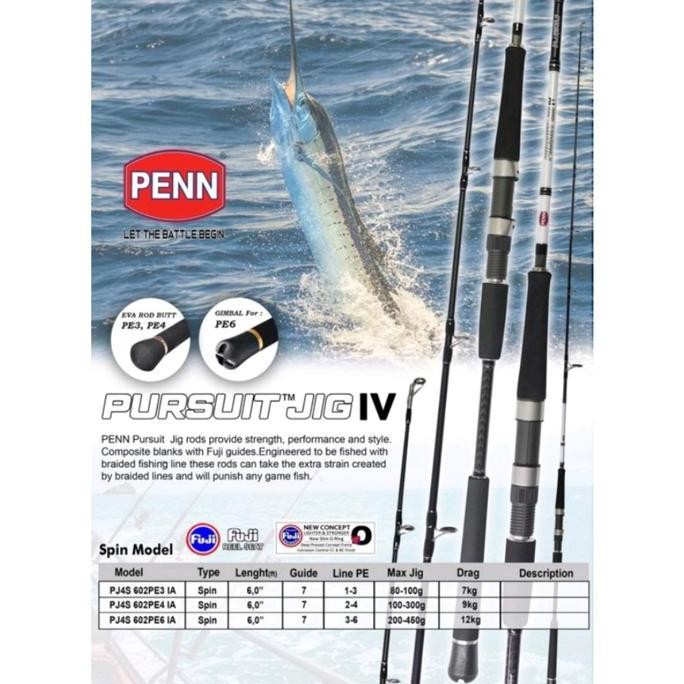 

Terlaris Joran Penn Pursuit Jig Iv 602