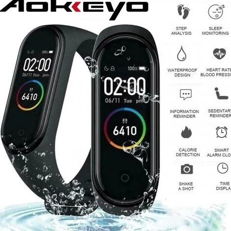Diskon Aokeyo M6 Smartwatch Jam Tangan Wanita Smart Band Heart Rate Blood Pressure Fitness Tracker