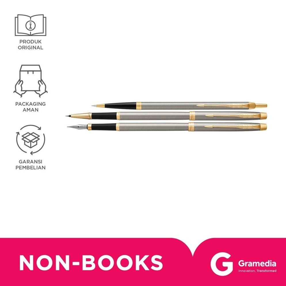 

Parker Im Brushed Metal Gt Bp M.Blk