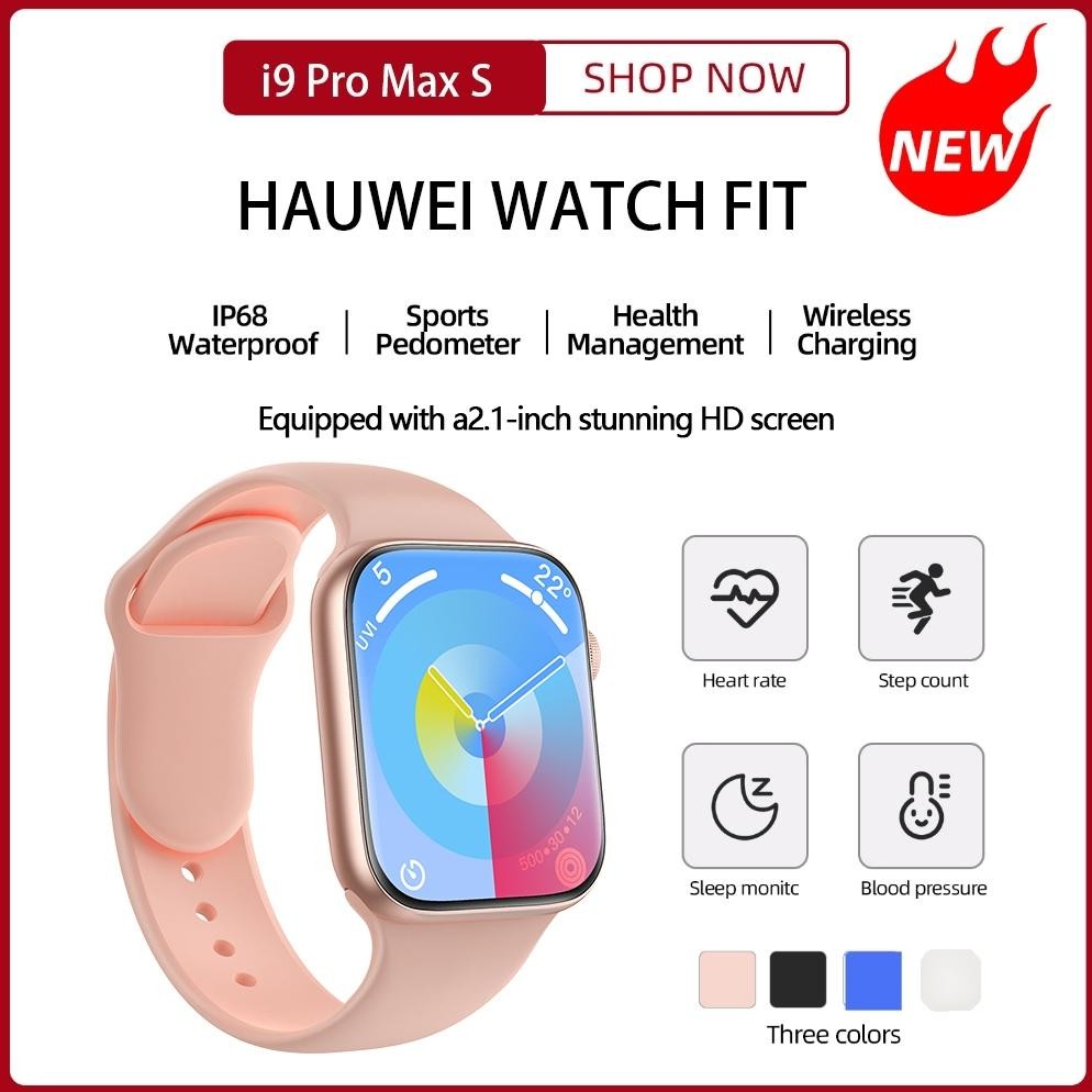 Diskon Smartwatch I9 Pro Max S Original Smartwatch 2.3 "Hd Full Touch Screen Wireless Charge Bluetoo