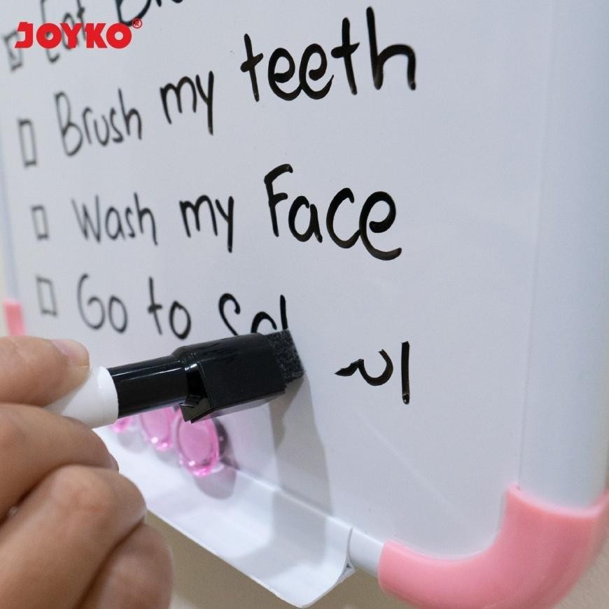 

Wdm-2227 Pjj-1621 As25 Whiteboard Joyko Wbs-160Co / Papan Tulis Putih Set Spidol & Penghapus Murah Termurah