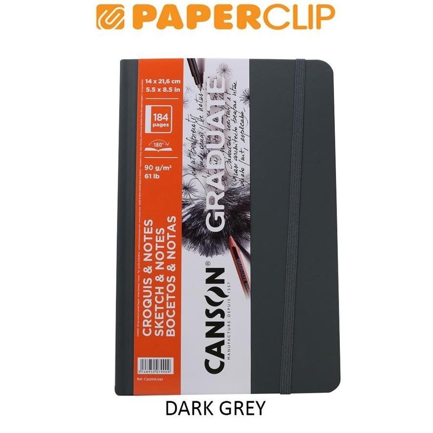 

LINDU SKETCHBOOK CANSON GRADUATE NOTES 14X21 HARD COVER