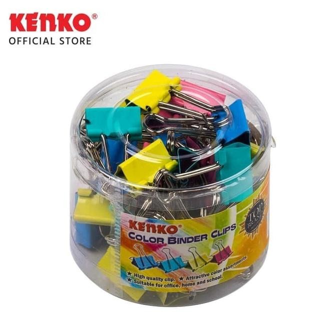 

Pj24 As25 Hj-45 1 Drum Kenko Binder Clip Color 107 40C Warna Viral Terlaris Pj24