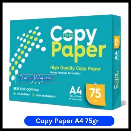 

Terlaris Kertas Hvs A4 70 Gr Copy Paper / Hvs A4 Murah / 1 Rim 500 Lembar Good Quality